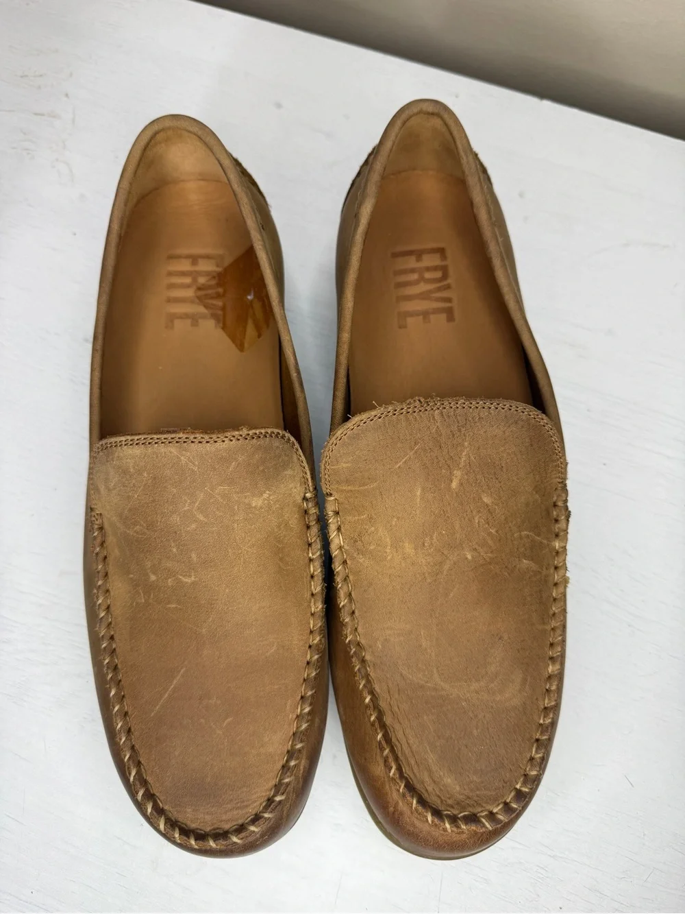 Men’s FRYE Lewis Venetian Loafers Sz 9
